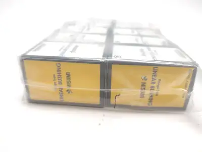 NEW MISUMI PILOT FLANGED LINEAR BUSHING, DOUBLE BUSHING
