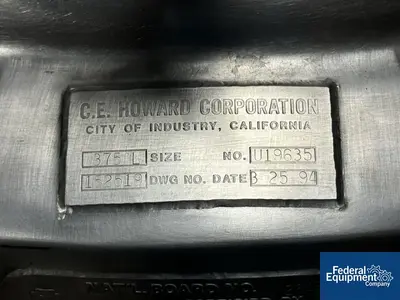 USED DCI 375 Liter DCI Receiver Tank, 316 S/S