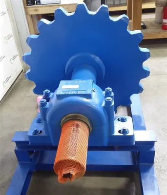 Rexnord Corp. Bucket Elevator Head Shaft Assembly w/ 46" Sprocket Rebuilt