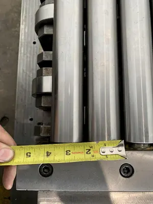 20" X .510" 21 ROLL KOHLER LEVELER CASSETE REPLACEMENT. (REBUILT 2020) STOCK # 0997324
