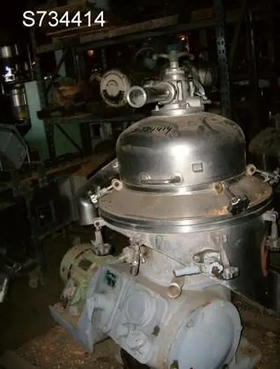 Used DELAVAL BRPX 207 SGV-39-60/4183-4 Disc Stack Centrifuges California US | Machinery & Equipment #139653