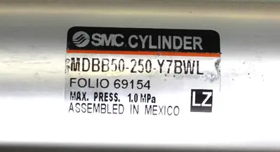 USED SMC MDBB50-250-Y7BWL