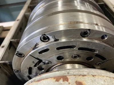 Sharples P600 Super-D-Canter centrifuge, 316SS.