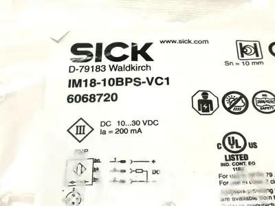 NEW SICK INDUCTIVE PROXIMITY SENSOR