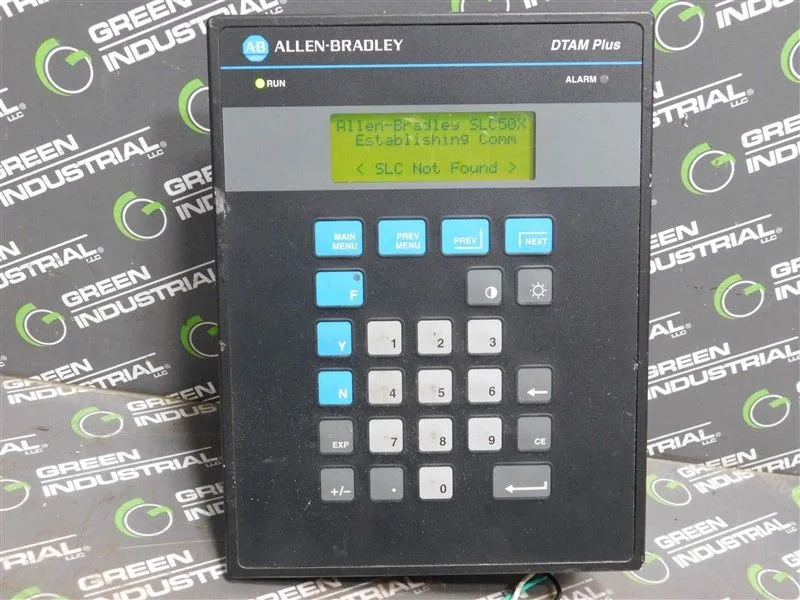 Allen Bradley 2707-L8P2X Series C Rev. BDTAM Plus Interface Panel