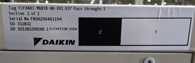 USED DAIKIN E031283200100