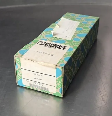 PHOENIX CONTACT UK 2,5 B TERMINAL BLOCK. Box w/50. Loc3D-11