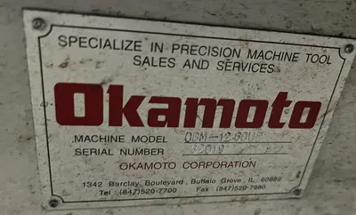 2008 OKAMOTO OGM-12.60UB Universal Cylindrical Grinders | Bayou Machinery (6)