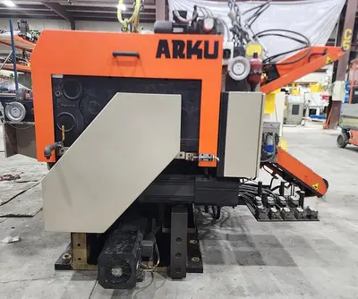2010 ARKU FEED/STRAIGHTEN "ZIGZAG" COIL LINE