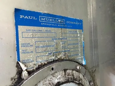 Used MUELLER 8,300 GALLON Stainless Steel Tanks New Jersey US | Perry Equipment #871717