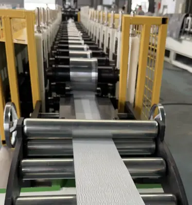 Fascia Drip Edge Roll Forming Machine in Florida