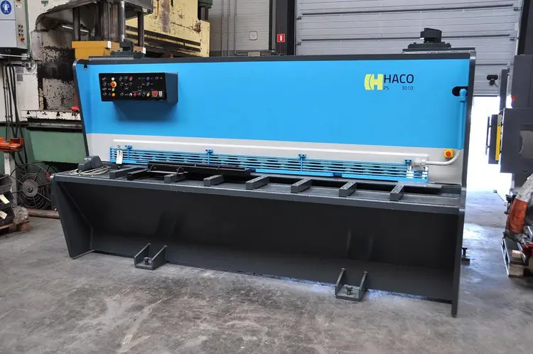 Used HACO PS 3100 X 10 MM Sheet Metal Shears | Apt International N.V #365163