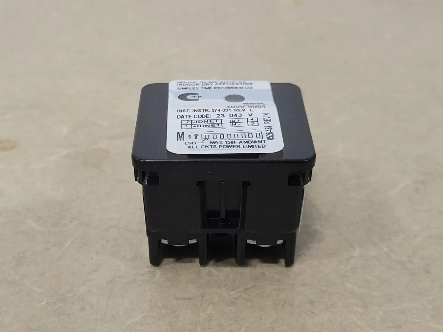 USED SIMPLEX 0617952