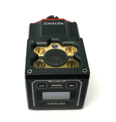 USED KEYENCE 1D AND 2D CODE READER, AUTOFOCUS TYPE, FIXED MOUNT