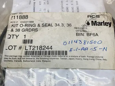 New | in-Stock MARLEY 211888 Seals & Gaskets Ohio US | Surplus Asset Holdings #1246970