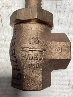 Powell 1 1/2” Bronze Gate Valve; 101387491 -NOS