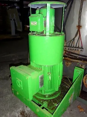 Ellerwerk 735 U-A perforate basket centrifuge, 316SS.