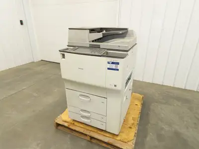 Ricoh Aficio MP 9002 Laser Mono BW Printer Copier Scan Duplex 90PPM Touch Screen