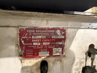 Used VOSS 72/1.687-19/7 Levelers US | VX Machinery #1394790