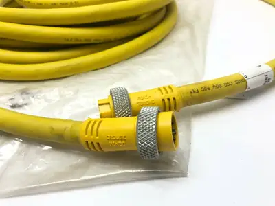USED CROUSE-HINDS 30' EXTENSION CABLE, 8 PIN POLE, ALUMINUM NUT