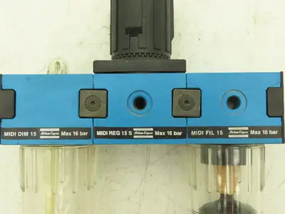 Atlas Copoo Pneumatic Filter Regulator Lubricator 1/2" Compressed Air Treatment