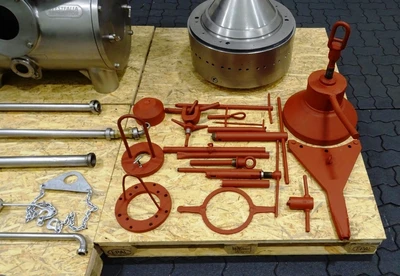 Westfalia MSD 90-01-076 milk separator, 316SS.