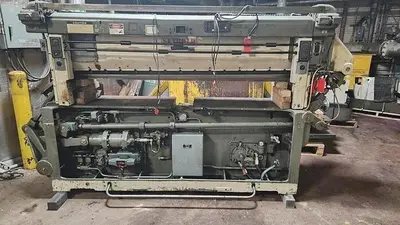 84" WIDE HARRIS SEYBOLD CJH-S GUILLOTINE CUTTER