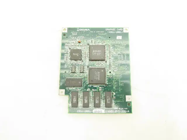 Okuma 1911-2861 PLC Graphic Circuit Board Card Module