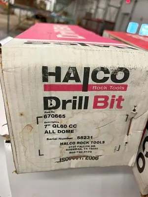 Used HALCO QL60 SHANK 7” HEAD HAMMER BIT Tool Bits Pennsylvania US | East West Machinery & Drilling #1417586