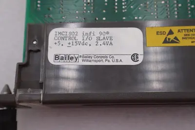 Bailey IMCIS02 Infi 90 Control Input Output Slave 2.4VA SADR 34 3A-6-5 #K-1641