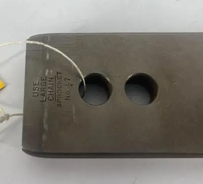 USED WM.H FILEDS 1/4" X 3" X 4"