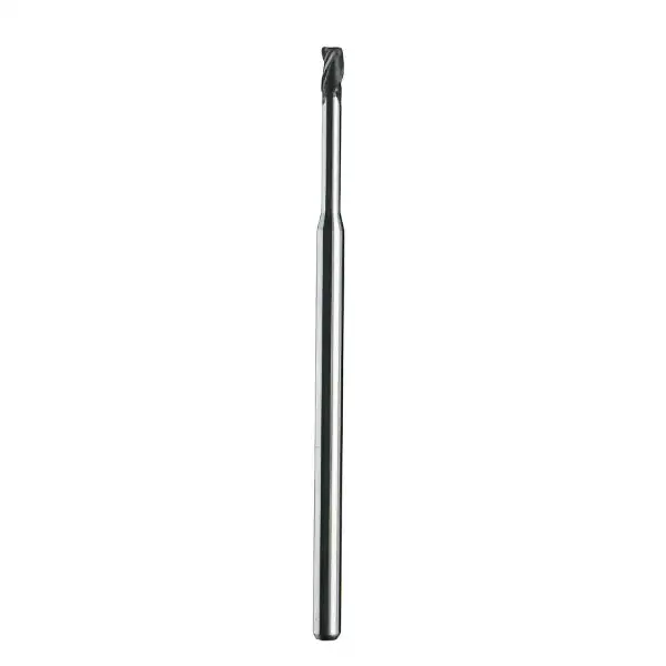 Kyocera .047" Carbide End Mill 3 Flute TA Coating 30 Deg Helix