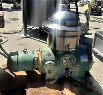 Westfalia SAMR 3036 clarifier centrifuge, 316SS.