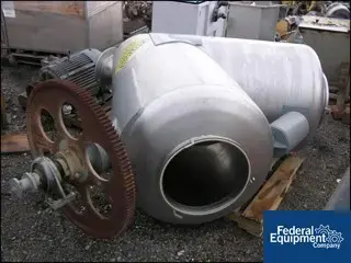 Used Gemco 30 Cu Ft Gemco Twin Shell Blender, 304 S/S, Bar Agitators, Blenders, Mixers Ohio US | Federal Equipment Company #125285