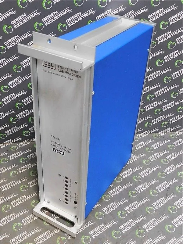 SEL SEL-121-4 Distance Relay Fault Locator 85-200V AC-DC 0.15A 60Hz Used