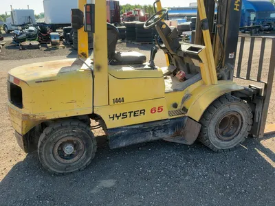 Used HYSTER H65XM DIESEL Internal Combustion Forklifts: Pneumatic Tire Michigan US | Miedema Asset Management Group #1444917