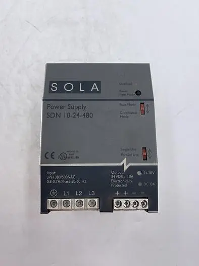 Used SOLA SOLA SDN 10-24-480 Misc Electrical & Power Parts | ND Industrial Surplus #1214755