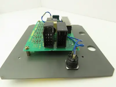 Fanuc A20B-1006-0663 Circuit Board & Switches for Robotic Brake Release Lot of 3