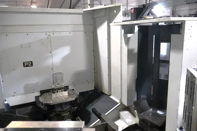 Used 2023 HAAS EC-400PP WITH 6 PALLET CHANGER Horizontal Machining Centers Washington US | Legacy CNC Machinery, LLC #1503559