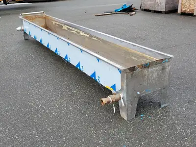 Stainless Steel Water Bath 159 x 22.5 x 23 in.