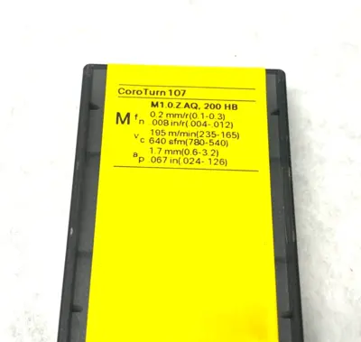 USED SANDVIK COROMANT DCMT 11 T308-MM 2025 COROTURN TURNING INSERT
