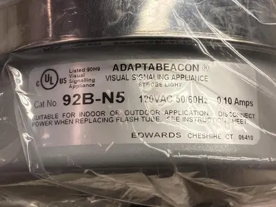 New | in-Stock EDWARDS SIGNALING 92B-N5 Light Source Equipment Ohio US | Surplus Asset Holdings #1227911