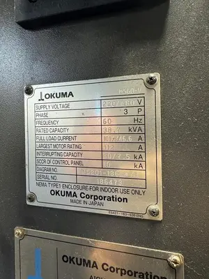 USED 2015 OKUMA GENOS M560-V