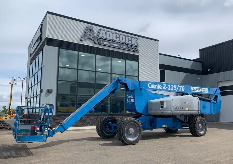 Used 2012 GENIE Z-135/70 ARTICULATING BOOM LIFT Articulating Boom Lifts Alberta CA | Adcock Equipment #1418141