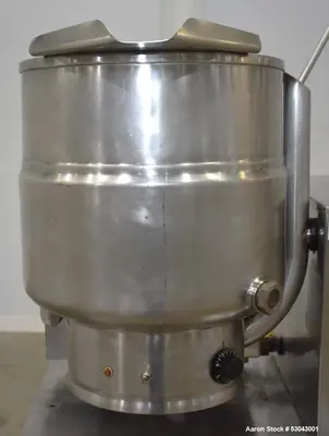 Used GROEN TDH-40 Stainless Steel Tanks Illinois US | Aaron Equipment #85145