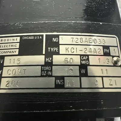New | in-Stock BODINE KCI-24A2 Industrial Controls Ohio US | Surplus Asset Holdings #1241537