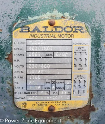 USED BALDOR M2535T