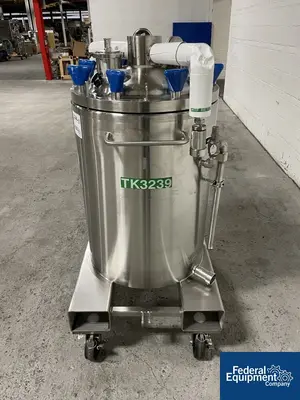 USED Precision 125 Liter Integrated Biosystems Cryovessel, 316L S/S, 50/65#