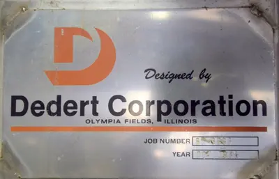 Dedert Single Effect Evaporator