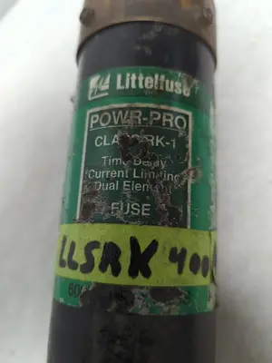 Used LITTELFUSE LLSRK 400 Miscellaneous Equipment (Electrical & Power) | Surplus Asset Holdings #1199080